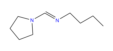 N-(1-Pyrrolidinylmethylene)-1-butanamine