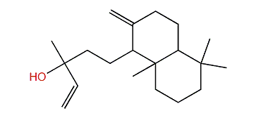 5-(5,5,8alpha-Trimethyl-2-methylenedecahydro-1-naphthalenyl)-3-methyl-1-penten-3-ol
