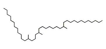 13,17,25-Trimethylheptatriacontane