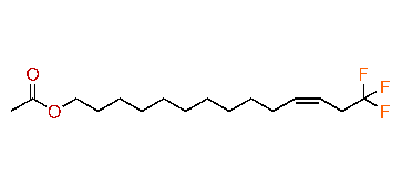 14,14,14-Trifluoro-(Z)-11-tetradecenyl acetate