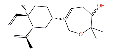 14,18-Epoxyloba-8,10,13(15)-trien-17-ol