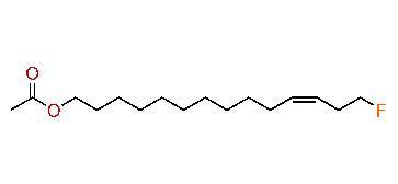 14-Fluoro-(Z)-11-tetradecenyl acetate