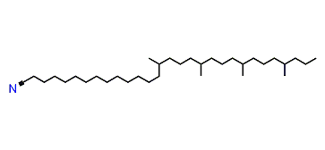 14,18,22,26-Tetramethylnonacosyl cyanide