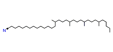 14,18,22,26-Tetramethylhentriacontyl cyanide