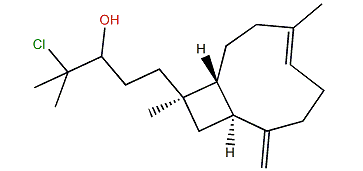 15-Chloro-4,8(19)-xeniaphylladien-14-ol