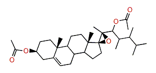 17b,20b-Epoxy-23,24-dimethylcholest-5-ene-3b,22-diol-3b-22-diacetate