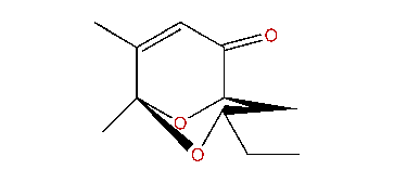 (1R,3S,5R)-3-Ethyl-1,8-dimethyl-2,9-dioxabicyclo[3.3.1]non-7-en-6-one