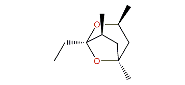 (1R,3S,5S,7S)-1-Ethyl-3,5,7-trimethyl-2,8-dioxabicyclo[3.2.1]octane