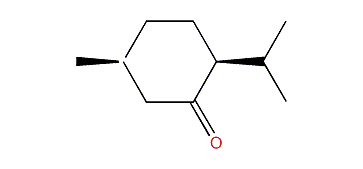 (1R,4S)-5-Methyl-2-(1-methylethyl)-cyclohexanone