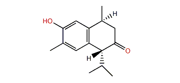 (1S,4R)-7-Hydroxycalamenen-3-one