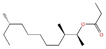 (1S,2R,8S)-1,2,8-Trimethyldecyl propionate