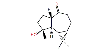 (1b,4a,5a,6b,7b)-4-Hydroxy-14-nor-10-aromadendranone