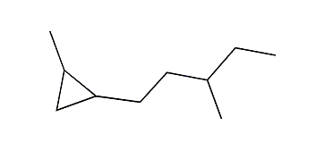 1-Methyl-2-(3-methylpentyl)-cyclopropane