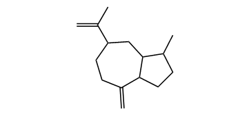 1-Methyl-4-methylene-7-(prop-1-en-2-yl)-decahydroazulene