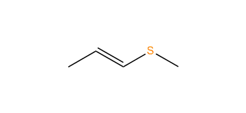(E)-1-(Methylthio)-1-propene