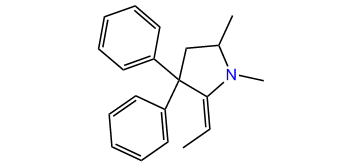1,5-Dimethyl-2-ethylidene-3,3-diphenylpyrrolidine