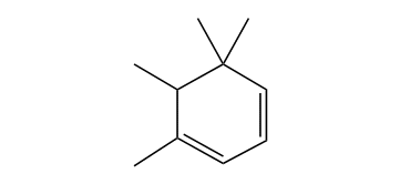 1,5,5,6-Tetramethyl-1,3-cyclohexadiene