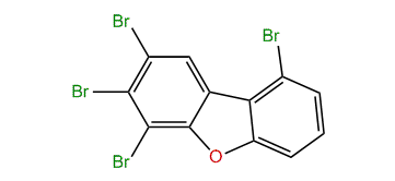 2,3,4,9-Tetrabromodibenzofuran