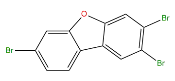 2,3,7-Tribromodibenzofuran