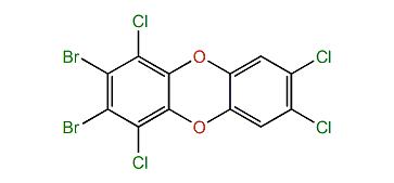 2,3-Dibromo-1,4,7,8-tetrachlorodibenzo-p-dioxin