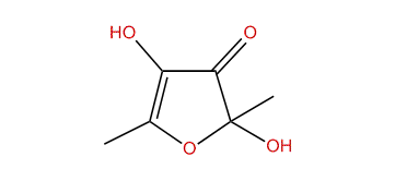 2,4-Dihydroxy-2,5-dimethylfuran-3(2H)-one