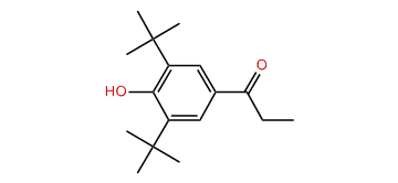 2,6-bis(1,1-Dimethylethyl)-4-(1-oxopropyl)-phenol
