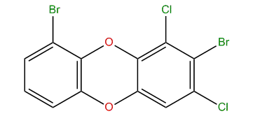 2,9-Dibromo-1,3-dichlorodibenzo-p-dioxin