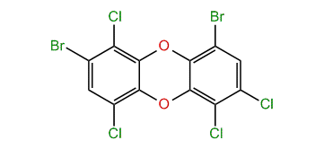2,9-Dibromo-1,4,6,7-tetrachlorodibenzo-p-dioxin