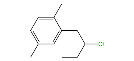 2-(2-Chlorobutyl)-1,4-dimethylbenzene