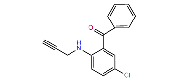 2-(2-Propynylamino)-5-chloro-benzophenone