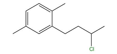 2-(3-Chlorobutyl)-1,4-dimethylbenzene