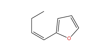 (Z)-2-(1-Butenyl)-furan