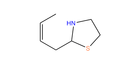 2-((Z)-2-Butenyl)-thiazolidine