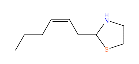 2-((Z)-2-Hexenyl)-thiazolidine