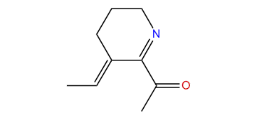 2-Acetyl-3-ethylidene-3,4,5,6-tetrahydropyridine