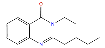 2-Butyl-3-ethyl-4-quinazolone
