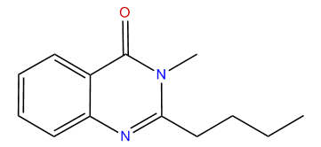 2-Butyl-3-methyl-4-quinazolone