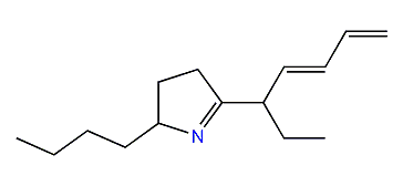 2-Butyl-5-(E,E,1,3-heptadienyl)-5-pyrroline