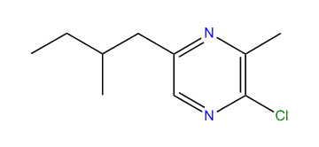 2-Chloro-3-methyl-5-(2-methylbutyl)-pyrazine