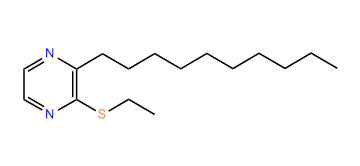 2-Decyl-3-ethylthiopyrazine