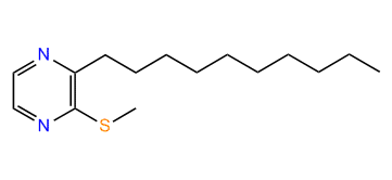 2-Decyl-3-methylthiopyrazine