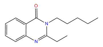 2-Ethyl-3-pentyl-4-quinazolone