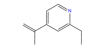 2-Ethyl-4-(1-methylethenyl)-pyridine