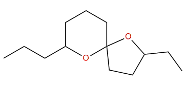 2-Ethyl-7-propyl-1,6-dioxaspiro[4.5]decane