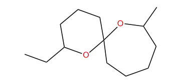 2-Ethyl-8-methyl-1,7-dioxaspiro[5.6]dodecane