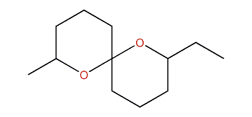 2-Ethyl-8-methyl-1,7-dioxaspiro[5.5]undecane