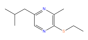 2-Ethylthio-5-isobutyl-3-methylpyrazine