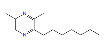 2-Heptyl-3,5-dimethyl-5,6-dihydropyrazine