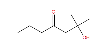 2-Hydroxy-2-methylheptan-4-one