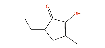 2-Hydroxy-5-ethyl-3-methyl-2-cyclopentenone